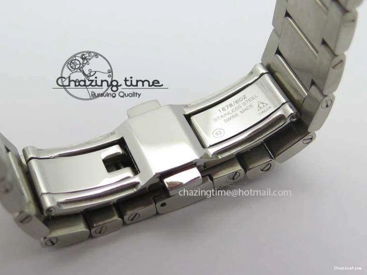 0723 Youthful Aqua Terra ‘PyeongChang 2018’ JHF Best Edition Black Dial On SS Bracelet A 8204